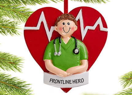 keepsake personalized doctor christmas ornament – Christmas ornament, holiday tree decoration or gift