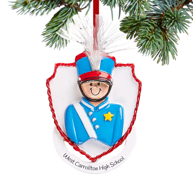 Marching Band Boy or Girl Personalized Ornament
