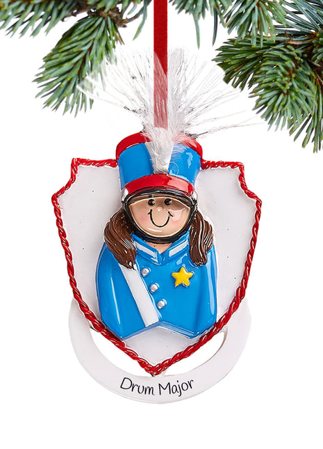 Marching Band Girl Ornament  by RUDOLPH AND ME Ornament