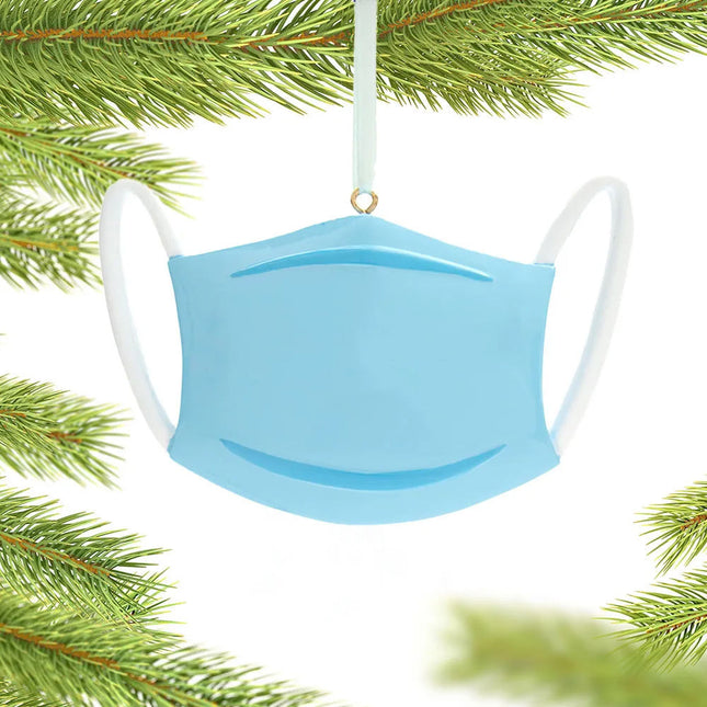 decorative personalized best medical professional mask christmas ornament – Christmas ornament, holiday tree decoration or gi