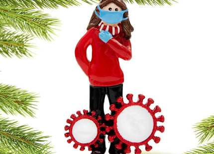 keepsake personalized world's best nurse christmas ornament – Christmas ornament, holiday tree decoration or gift