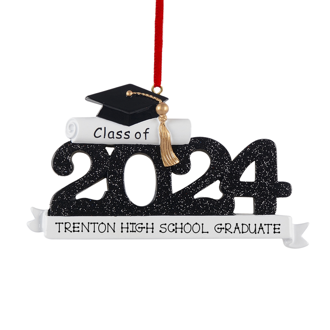 Dated Graduation Personalized Ornament