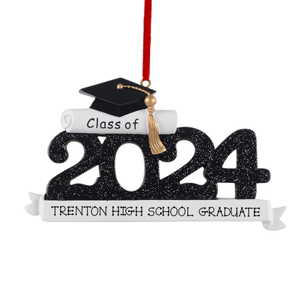 Dated Graduation Personalized Ornament