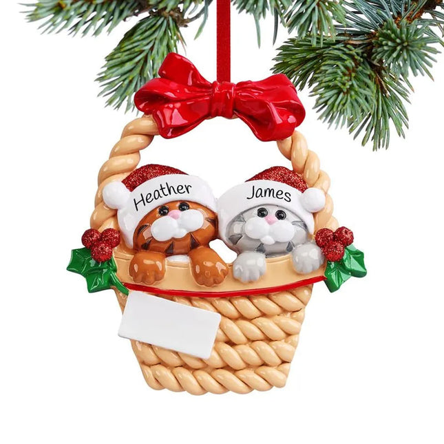 Kitty Couple Ornament