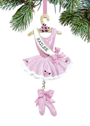 Ballet Tutu - 2 sided Ornament  by RUDOLPH AND ME Ornament