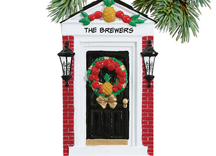 Personalized Colonial Door Ornament