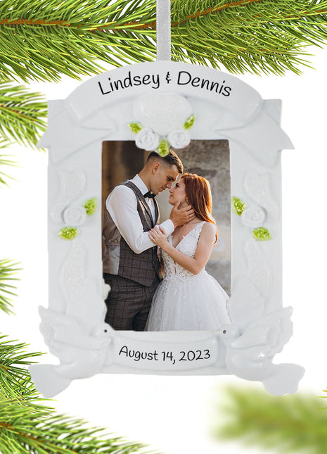 Wedding Frame Ornament Ornament  by RUDOLPH AND ME Ornament