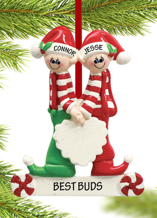 Close Brothers or Friends Ornament  by RUDOLPH AND ME Ornament