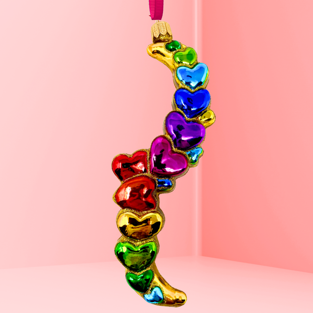Rushes of Love Polish Glass Ornament