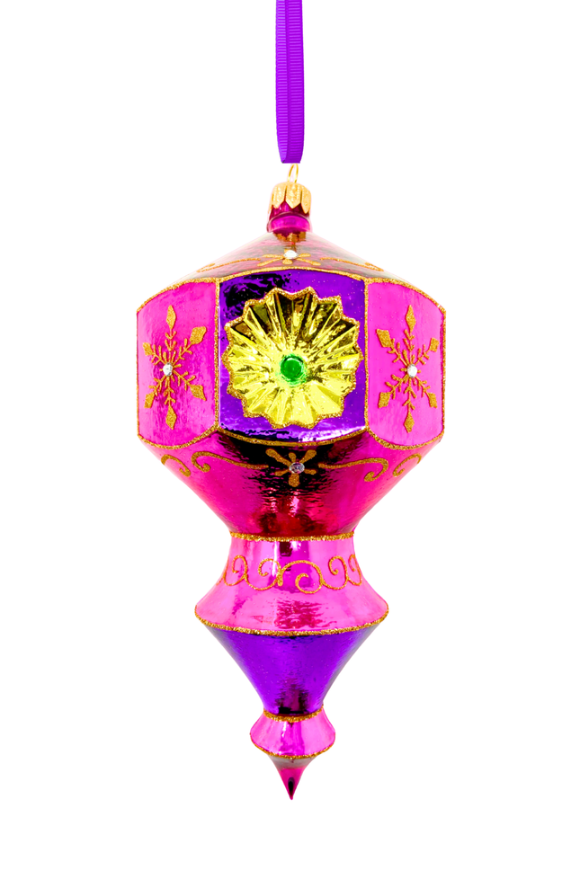 Starlet Sabrina Prisma Glass Ornament