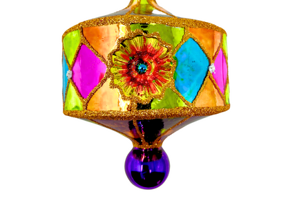 Santiago Reflector Polish Glass Ornament