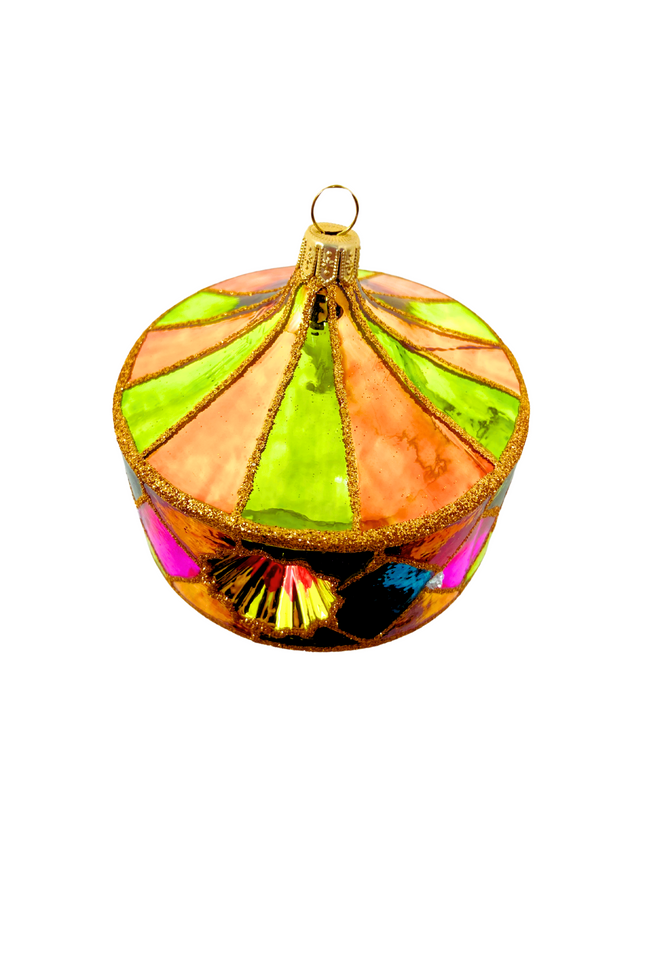 Santiago Reflector Polish Glass Ornament