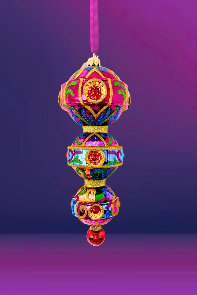 Sardinia Italiana Glass Christmas Ornament