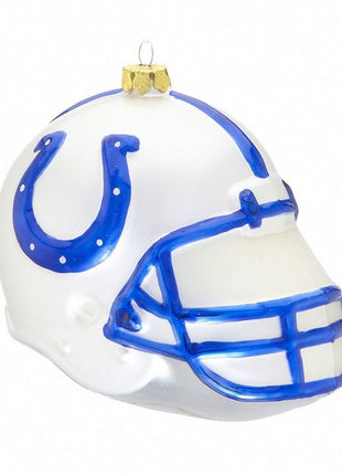 Indianapolis Colts Football Helmet Ornament  by ORNAMENT SHOP EXCLUSIVE Ornament