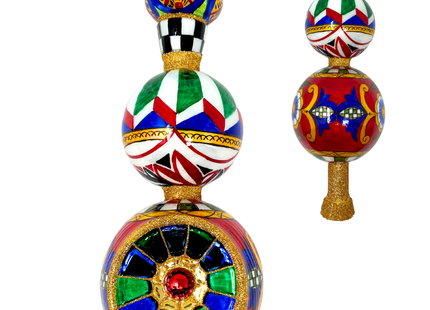 Sicilian Carretto Finial Tree Topper