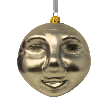 Moon Dance Glass Ornament