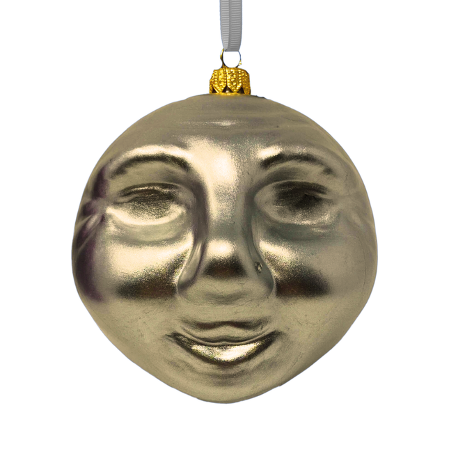 Moon Dance Glass Ornament