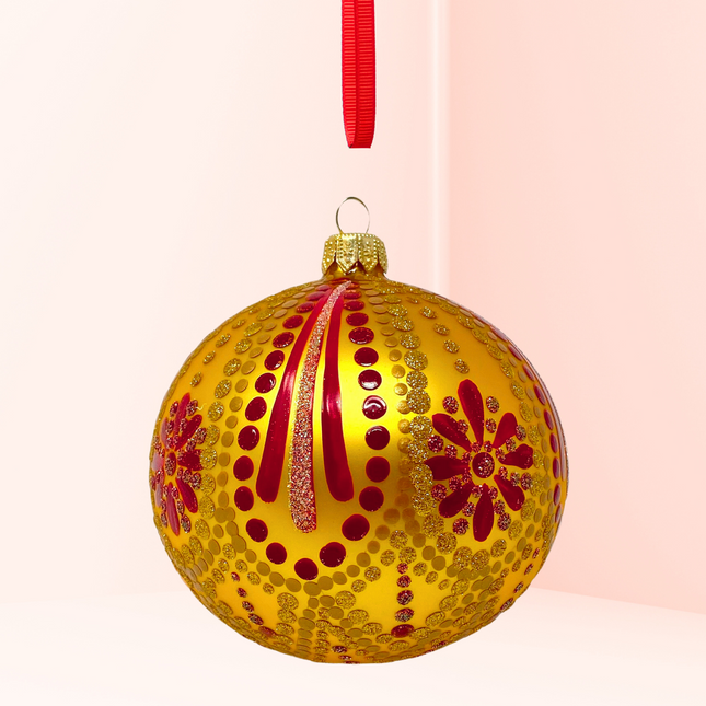 Sistine Chapel Polish Glass Bauble