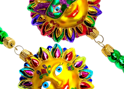Solar Splendor Tribal Sun Glass Tree Garland