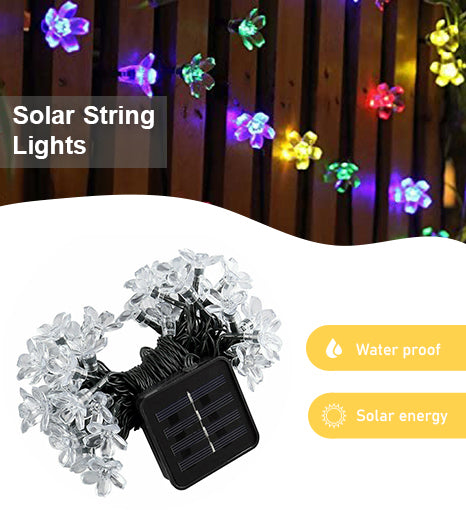 50 LED Cherry Blossom Solar Light