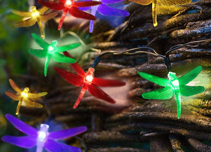 30 LED Solar String Light Dragonfly