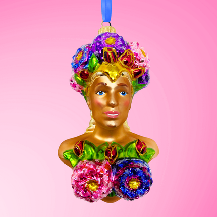 Spring Beauty (Eden) Polish Glass Ornament