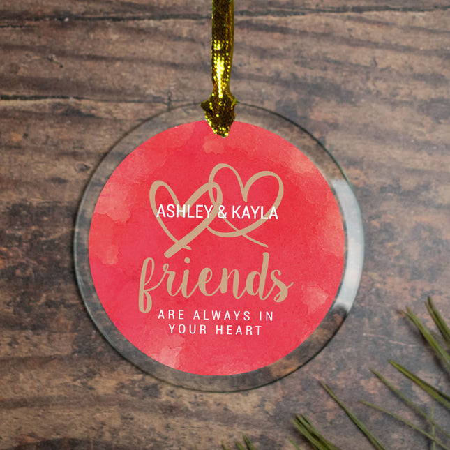 personalized personalized friendship christmas ornament – Christmas ornament, holiday tree decoration or gift