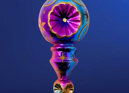 Stardust Komet Glass Christmas Ornament