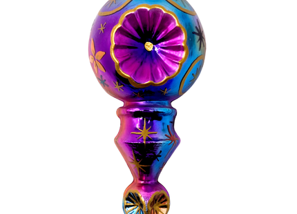 Stardust Komet Glass Christmas Ornament