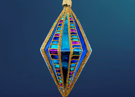 Large Stardust Diamond Glass Ornament