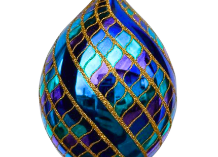 Stardust Spinner Glass Ornament