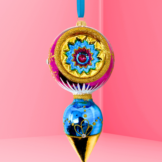 Starlet Demure Polish Glass Ornament