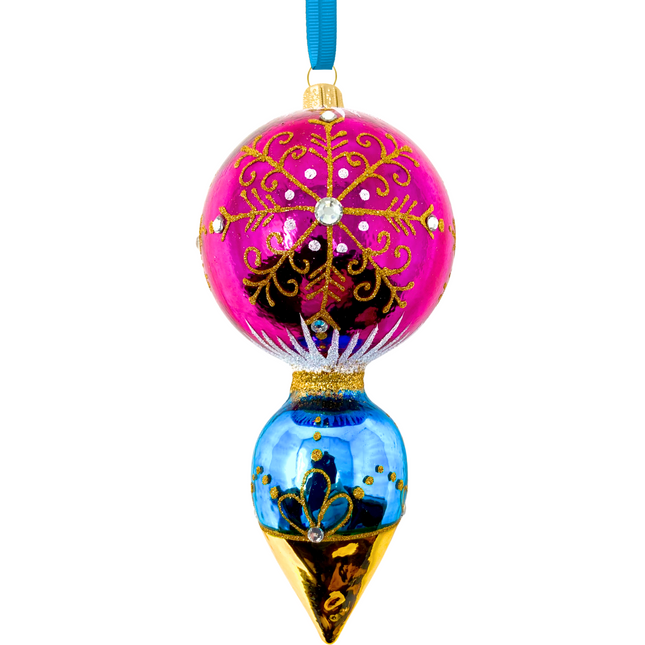Starlet Demure Polish Glass Ornament
