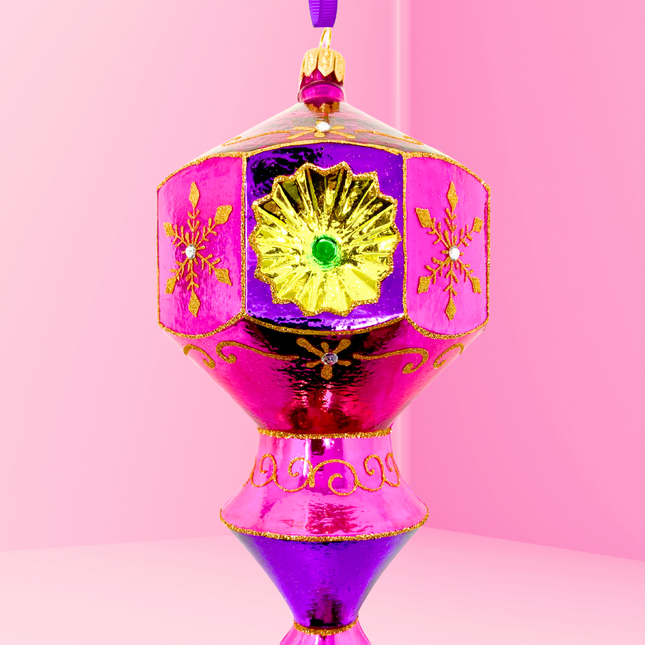 Starlet Sabrina Prisma Glass Ornament