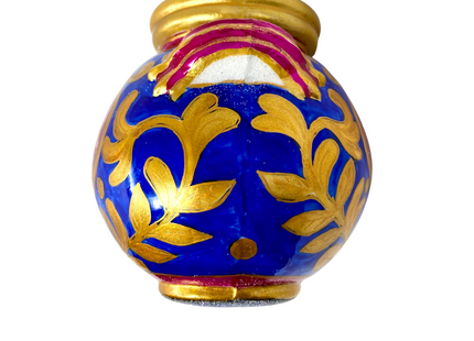 Star of Sicilia Jar Glass Christmas Ornament