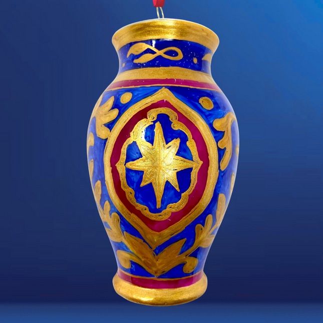 Stella Majolica Glass Christmas Ornament [PREORDER]