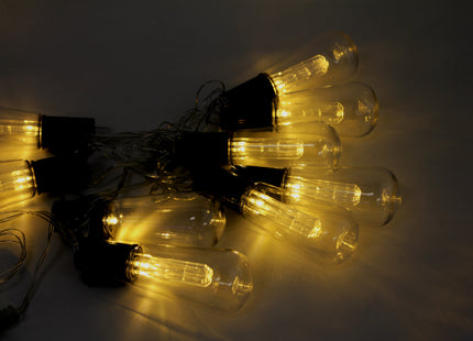 10 LED Outdoor String Lights-Warm White