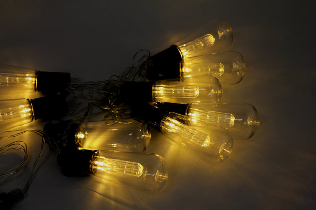 10 LED Outdoor String Lights-Warm White