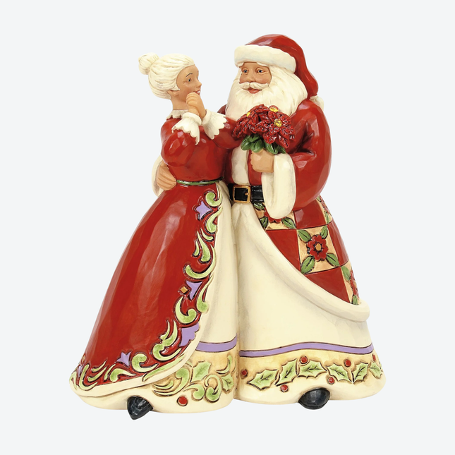 Santa Dancing Christmas Figurine