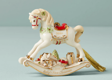 Vintage Rocking Horse Christmas Ornament