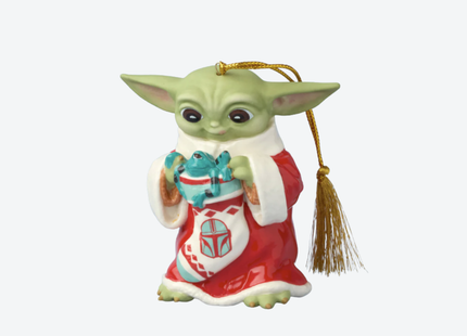Star Wars Grogu With Stocking (Baby Yoda) Ornament