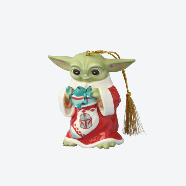 Star Wars Grogu With Stocking (Baby Yoda) Ornament