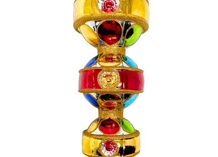 Triple Sevens Reflector Glass Ornament