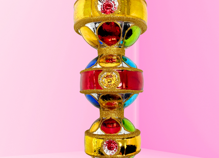 Triple Sevens Reflector Glass Ornament