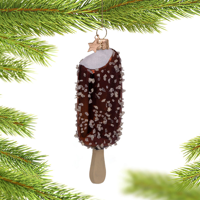 Milk Chocolate Ice Cream with Nuts Ornament