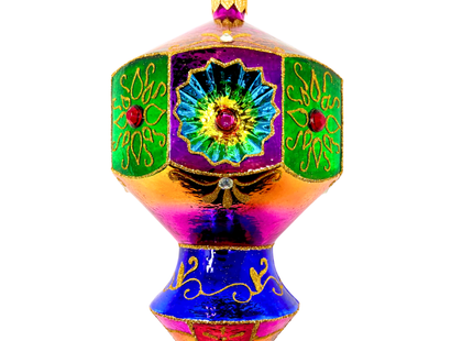 Vegas Prisma Polish Glass Ornament