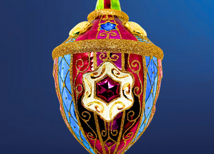 Venetian Carretto Glass Christmas Ornament