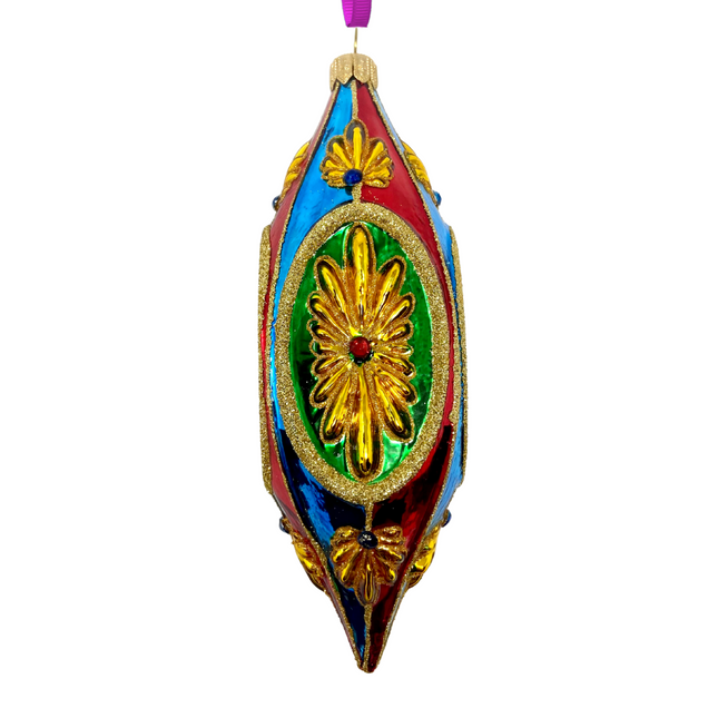 Venetian Coin Glass Ornament