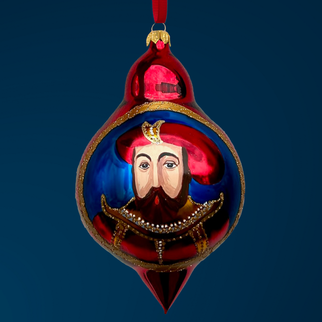 Vincenzo Sicilian Carretto Glass Bauble