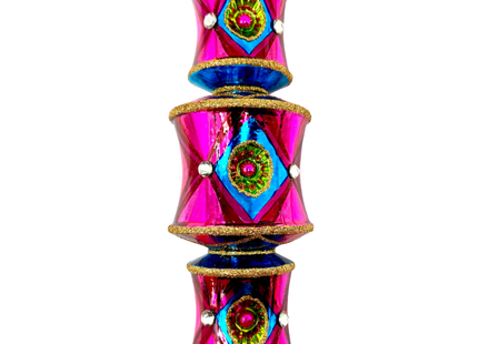 Viva Las Vegas Dazzler Glass Ornament